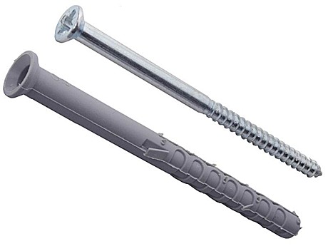дюбель с шурупом 6х80 SM-G потай