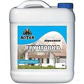 грунтовка ЛАТЕК проникающая д/внутренних. работ 10,0 л 