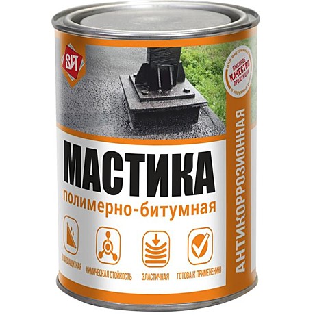 мастика полимерно-битумная Царицынские краски 1,6кг