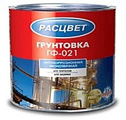 грунтовка Расцвет универсальная красно-кор. 2,2 кг