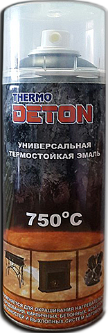 эмаль аэрозольная флуоресцентная DETON ART оранжевая 520 мл