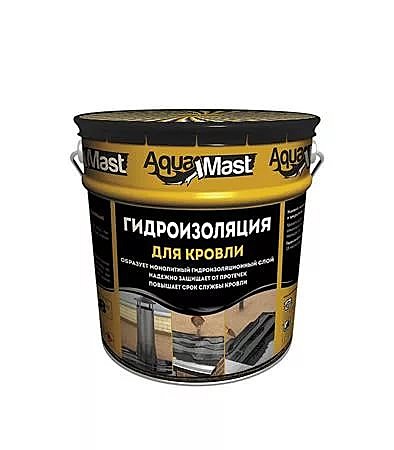 мастика битумно-резиновая 18кг AquaMast